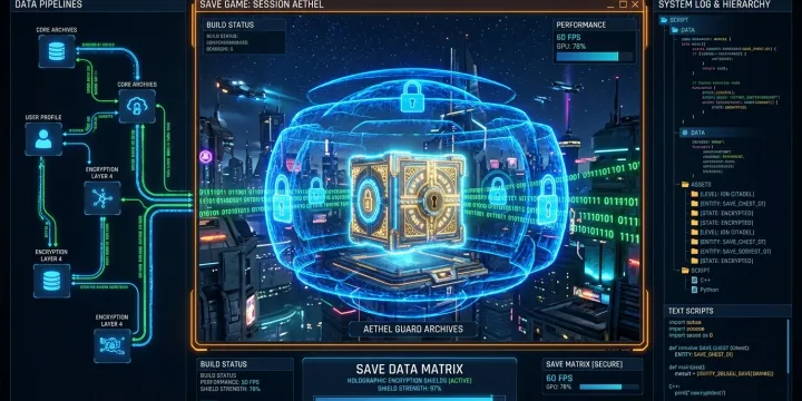게임 데이터 저장(Save/Load)과 데이터 암호화 메커니즘 썸네일