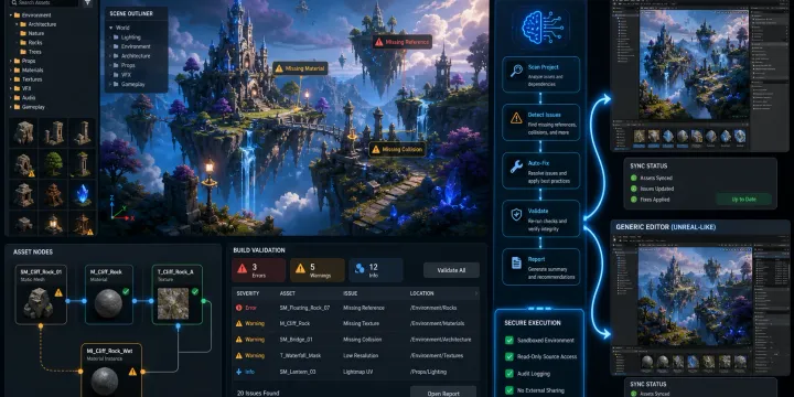 MCP 서버로 Unity·Unreal 에디터 자동화 툴 개발하는 방법 썸네일
