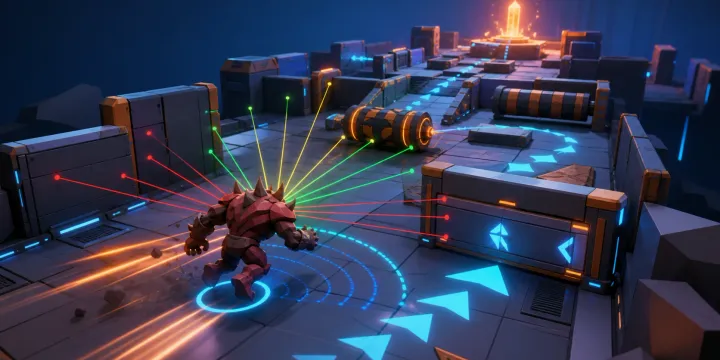 Unity ML-Agents 강화학습으로 몬스터 지능형 이동·장애물 회피 구현하기 썸네일