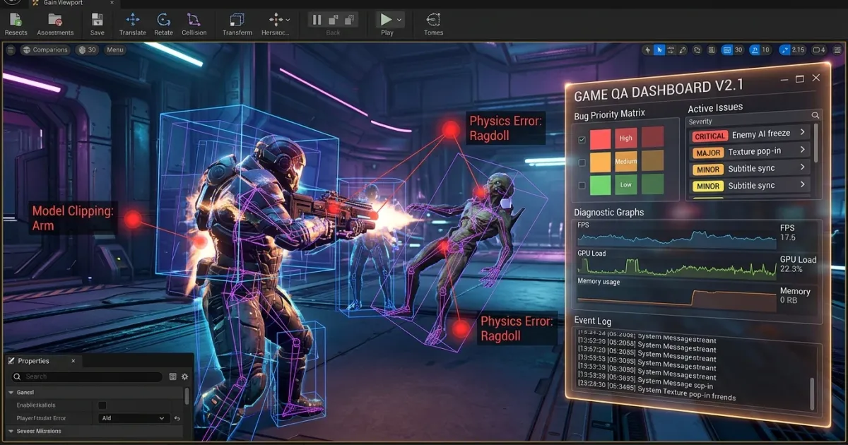 게임 QA 프로세스를 체계화하는 법: 재현 가능한 버그와 우선순위 기준