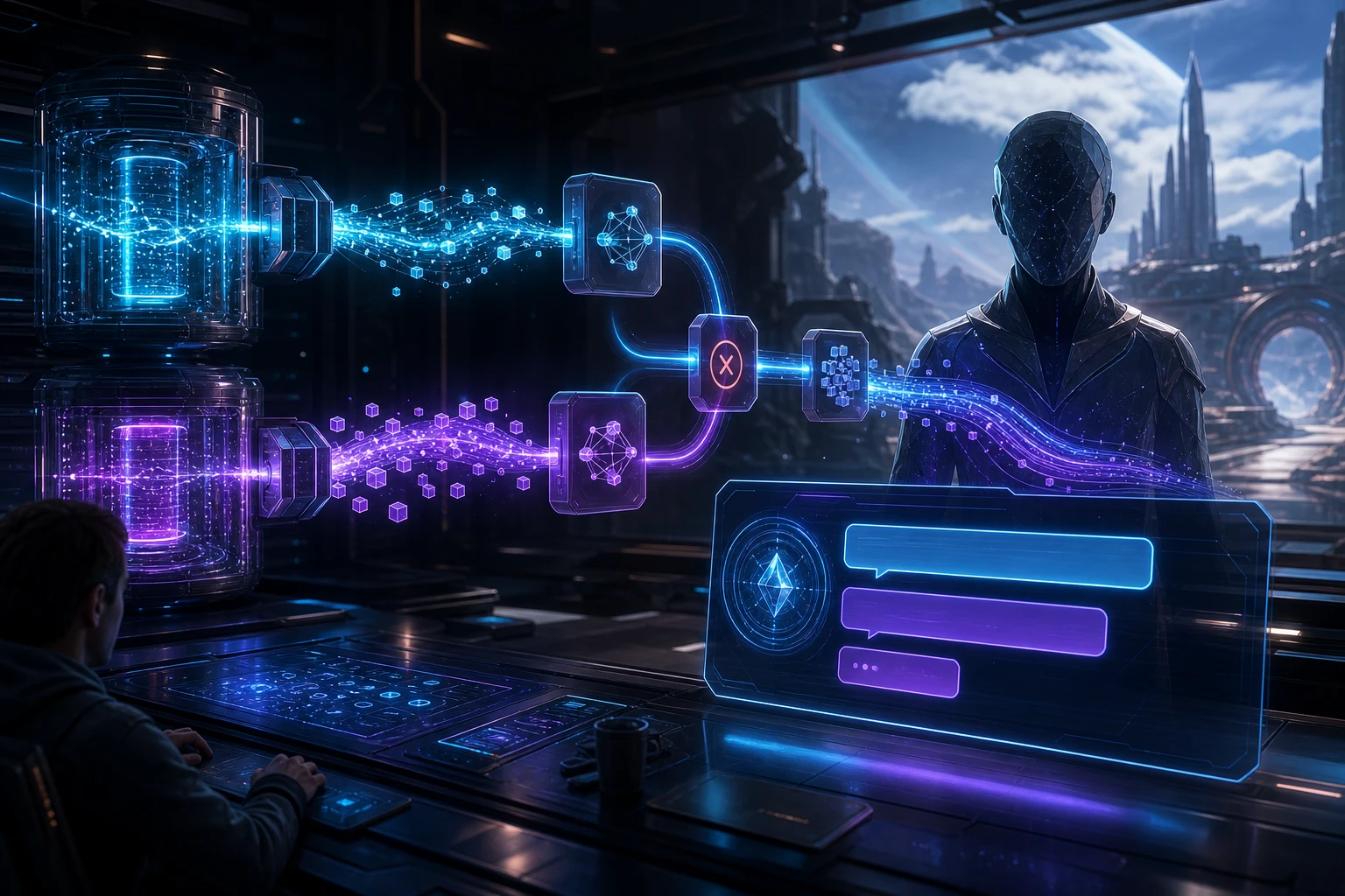 Unity C#에서 Local LLM(Ollama·LM Studio) API를 비동기 스트리밍으로 연동하는 방법 썸네일