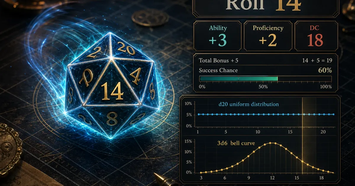 TRPG 주사위 롤과 보정치 시스템을 비디오 게임에 구현하는 법: 확률 설계부터 UX까지
