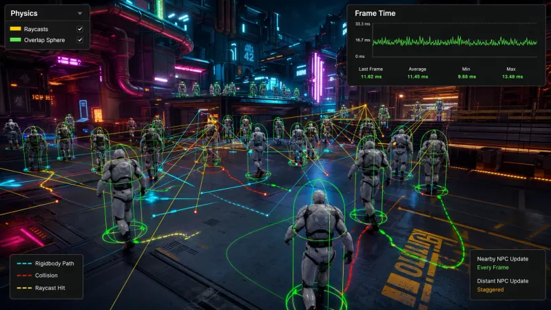 Unity FixedUpdate 물리 기반 캐릭터 연산 병목 해소: 프레임 안정화 실전 가이드