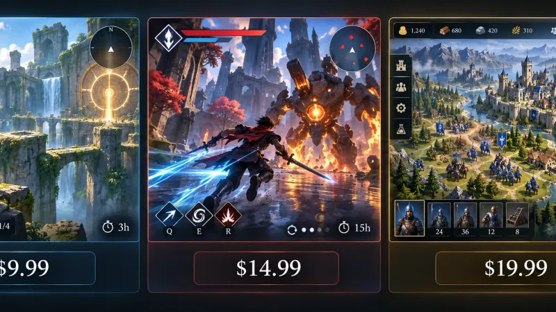 인디 게임 가격 책정 모델: 스코프별 $9.99·$14.99·$19.99 설정 기준