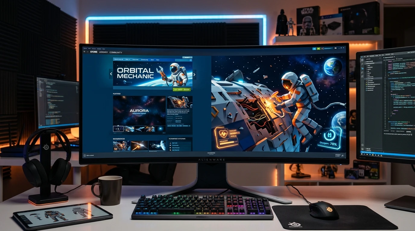 Steam 상점 첫 화면 캐치프레이즈와 B2C 소통 가이드: 위시리스트 전환을 높이는 법 썸네일