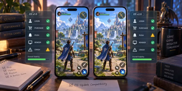 iOS·Android OS 버전 업데이트 대비 게임 호환성 테스트 체크리스트 썸네일