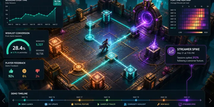 Steam Next Fest 준비: 세션 수, 위시리스트, 유저 피드백 분석 썸네일